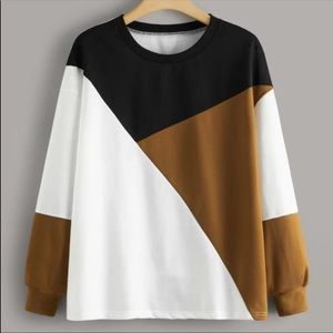 Colorblock Pullover PLUS